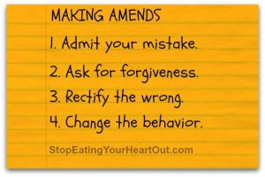Amends Behavior